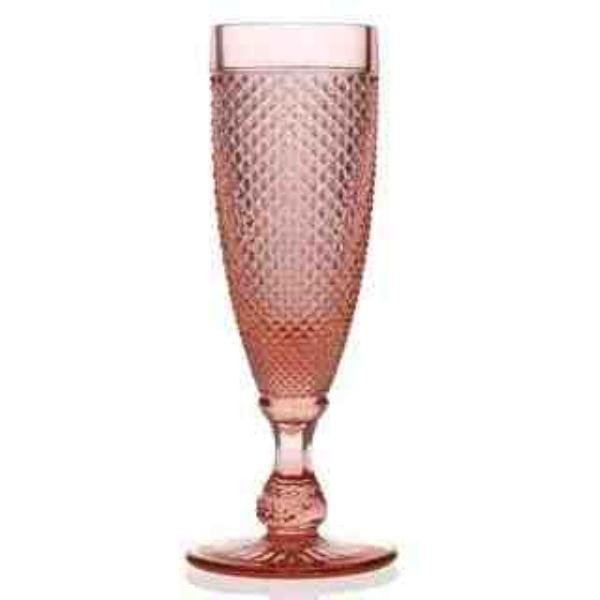 TAÇA FLUTE BICO DE JACA CRAMBERRY