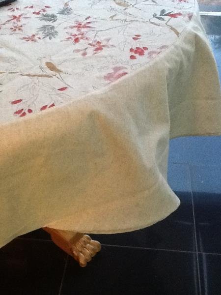 TOALHA DE MESA REDONDA 2,00M IMPERM EXCLUS