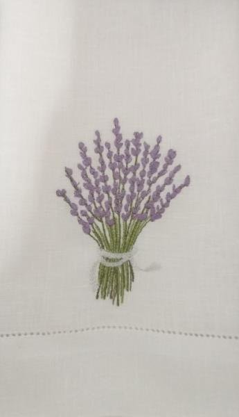 TOALHA LAVABO LINHO BCO LAVANDA