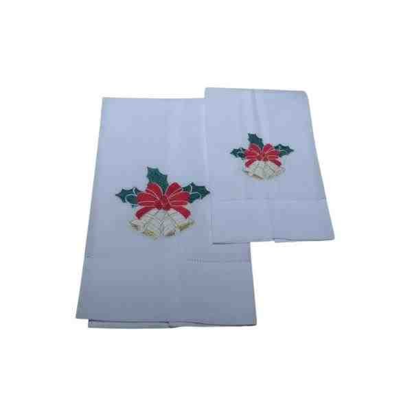 TOALHA LAVABO NATAL CAMBRAIA