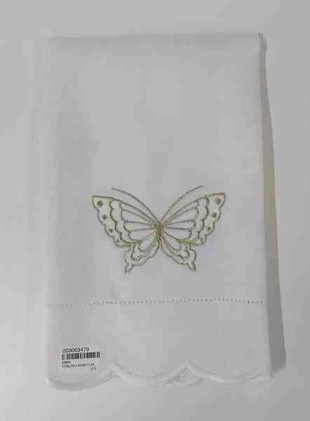TOALHA LAVABO LINHO PAPILLON BRANCO
