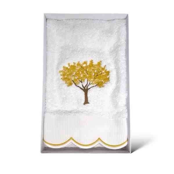 TOALHA LAVABO FELPA IPE AMARELO