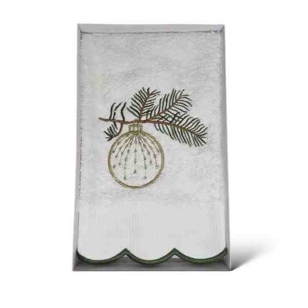 TOALHA LAVABO FELPA ORNAMENTS