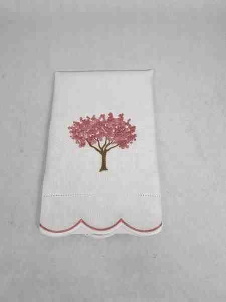 TOALHA LAVABO LINHO IPE ROSA