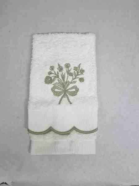 TOALHA LAVABO FELPA ELEGANCE NATURAL