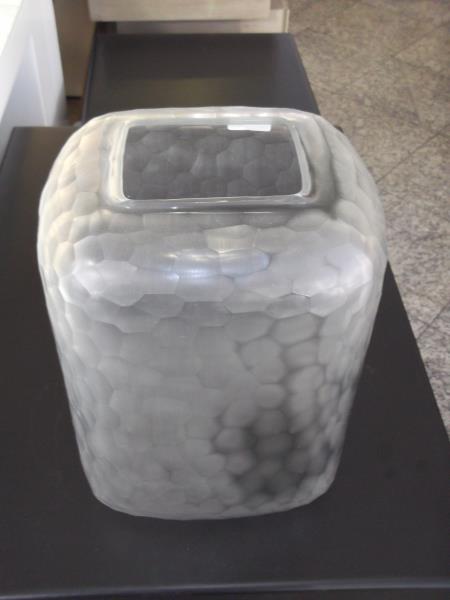 VASO SNAKE 24CM TRANSPARENTE