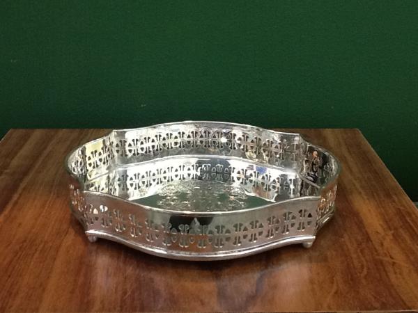 TRAY OVAL PERFORATED