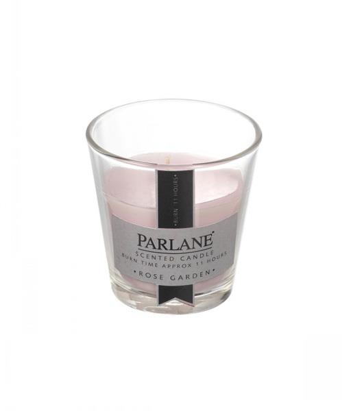 VELA PERFUMADA ROSA CLARO COPO VIDRO 6,4X6,3CM