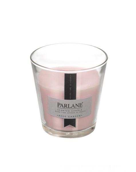 VELA PERFUMADA ROSA CLARO COPO VIDRO 11X10,80CM