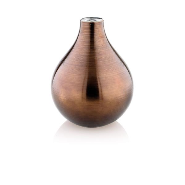 VASO BOMBAY H 31CM TABACO EM VIDRO