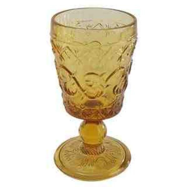 TAÇA VINHO VERSALHES AMBAR