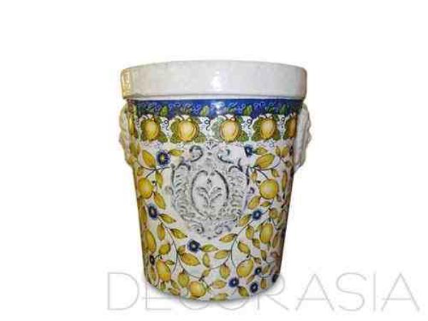 VASO OVAL LIMOES SICILIANOS P
