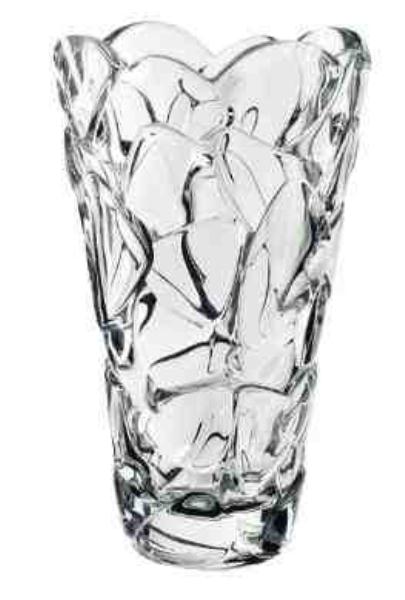 VASO NACHTMANN PETALS 28 CM CRISTAL TRANSP CL