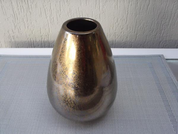 VASO CHIPRE GOTA 17CM GOLD