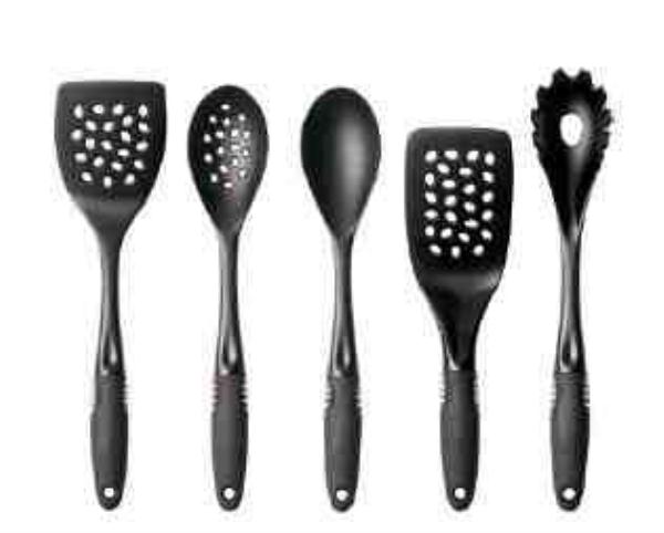 UTENSILIOS COZINHA NAILON 5 PCS