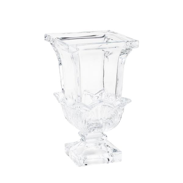 VASO DE CRISTAL DECO 10,5X10,5X18,4CM