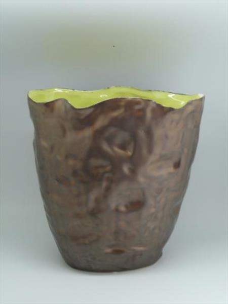 VASO TIERRY BRONZE/VERDE