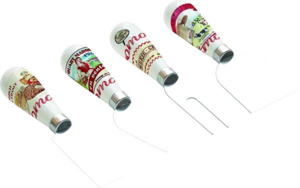 VINTAGE CHEESE CJ C/ 4 FACAS P/ QUEIJO