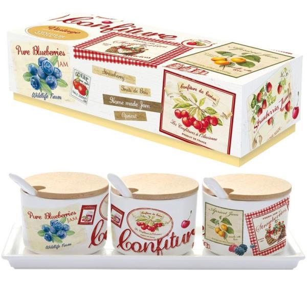 VINTAGE FRUIT CJ C/ 3 BOWLS C/ TAMPA 26.5CM