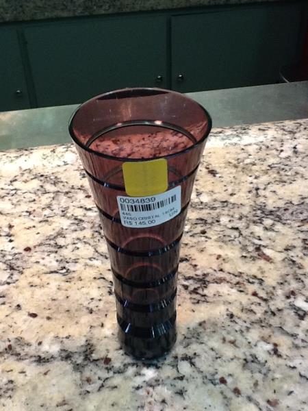 VASO CRISTAL 14CM LAP028 AMETI