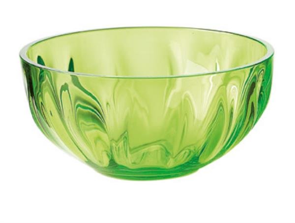 TIGELA AQUA 12 CM VERDE EM PLASTICO