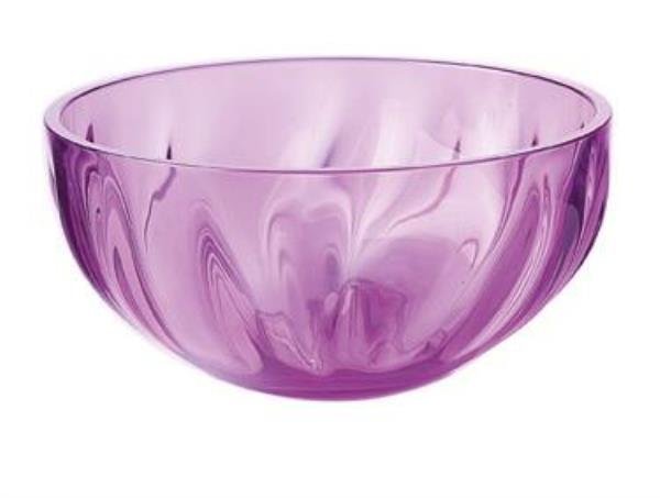 TIGELA BOWL AQUA 30 CM VIOLETA EM PLASTICO