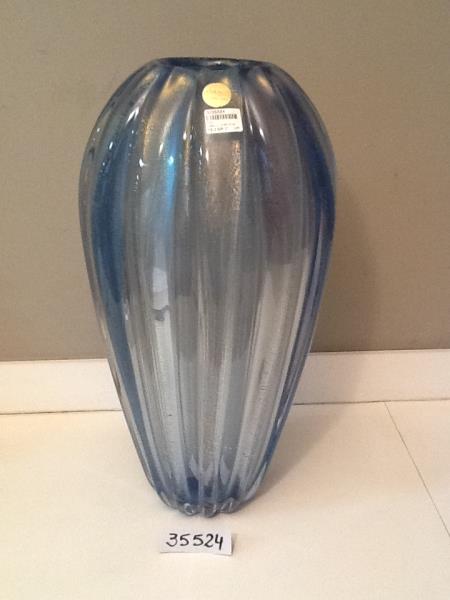 VASO C/ OURO P 276 AZUL OPALINO C/OURO