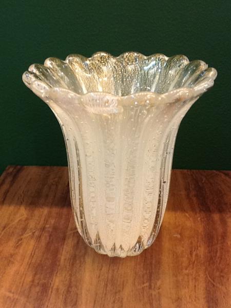 VASO C/ OURO 89 BRANCO BASTAO C/ OURO