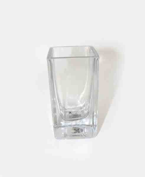 VASO DE VIDRO 5X5X10CM