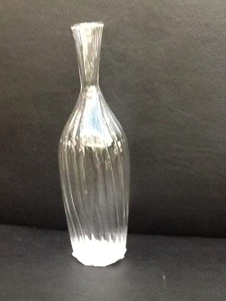 VASO TRANSPARENTE 20X6CM