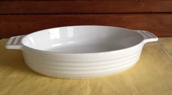 TRAVESSA C/ ALCA PORC 31CM OVAL