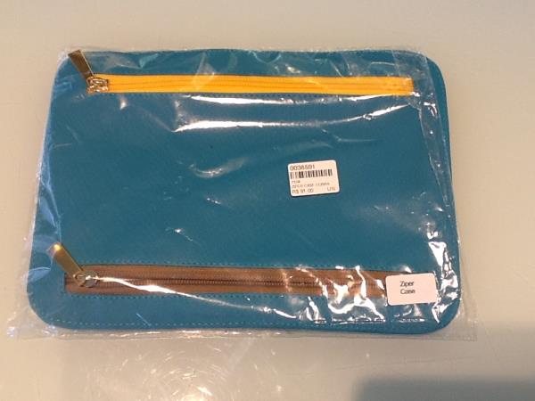 ZIPER CASE COBRA TURQUESA