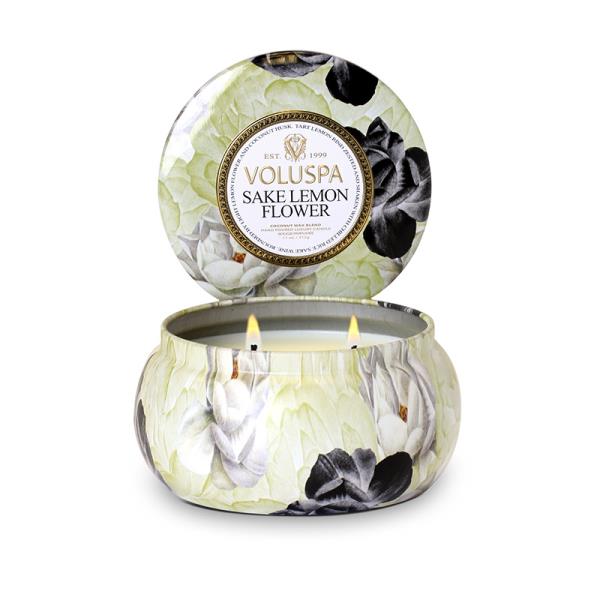 VELA LATA 2 PAVIOS SAKE LEMON FLOWER