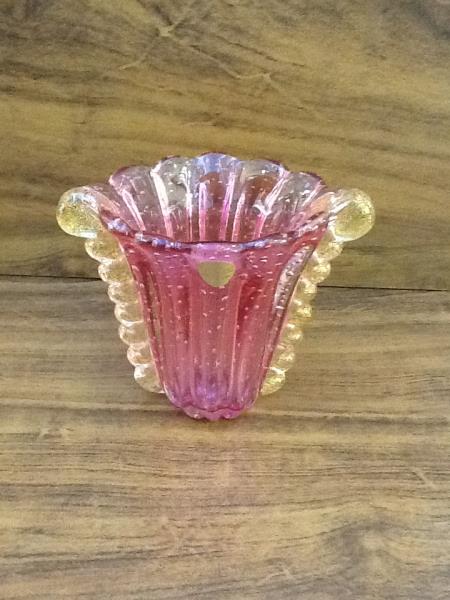 VASO DET OURO 13 ROSA PINK S/ OURO