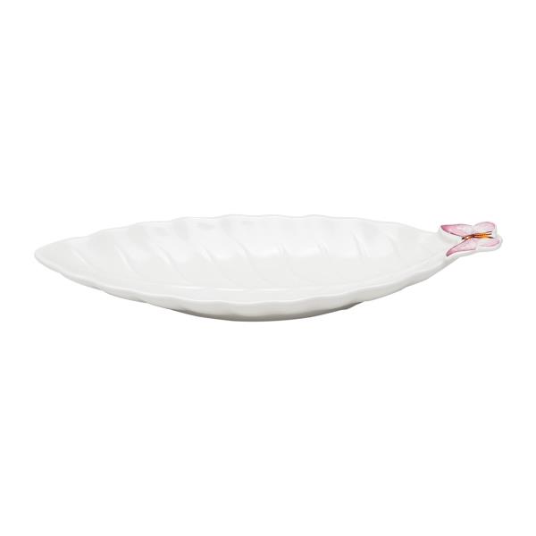 TRAVESSA FOLHA BORBOLETAS 25CM