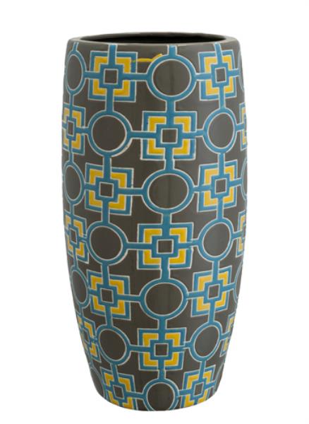 VASO GEOMETRICO CERAMICA