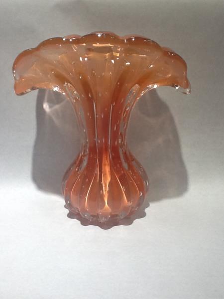 VASO CORAL BASTAO S/OURO