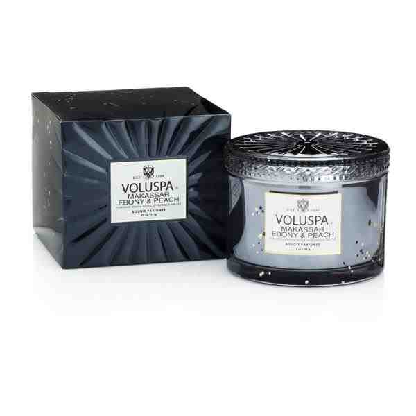 VELA POTE P 60H CAIXA MAKASSAR EBONY E PEACH