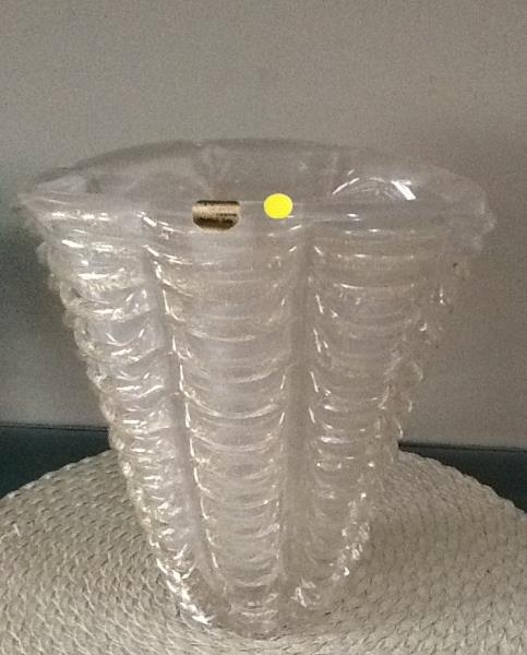 VASO DET OURO P 24 CINZA GLASS PO C/ OURO