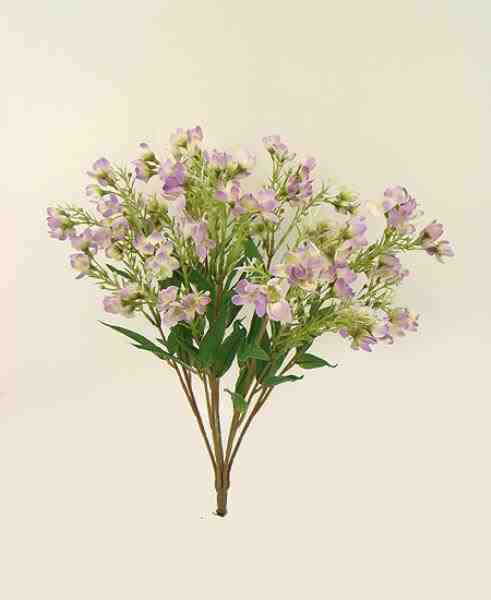 WAX FLOWER BUQUE 40CM