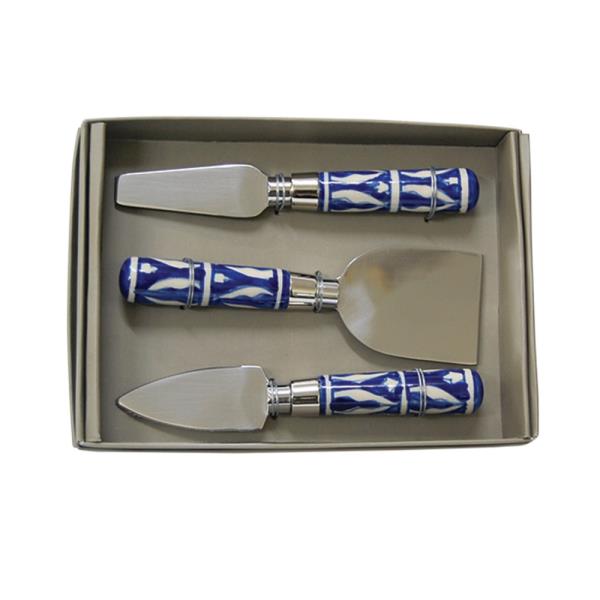 UTENSILIOS P/ QUEIJO CERAMICA 3 PCS