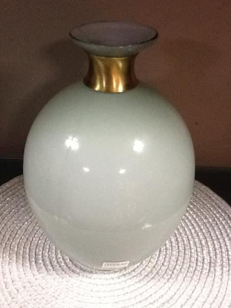 VASO RAMATUELLE P OVAL GREEN DET METAL