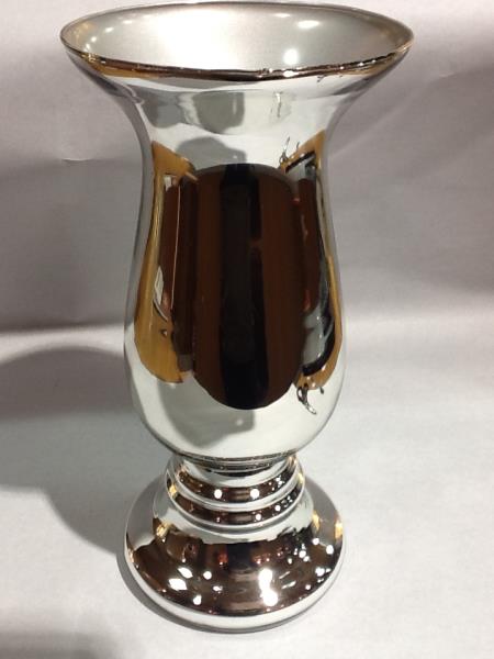 VASO CUBA PEQ ESPELHADO PRATA