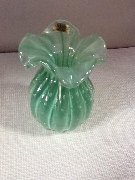 VASO BRUTUS G VERDE S/ OURO