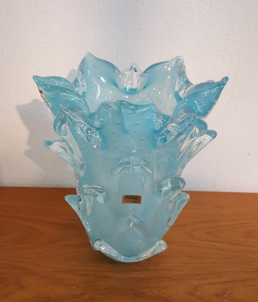 VASO P 418 – AZUL TIFFANY S/ OURO