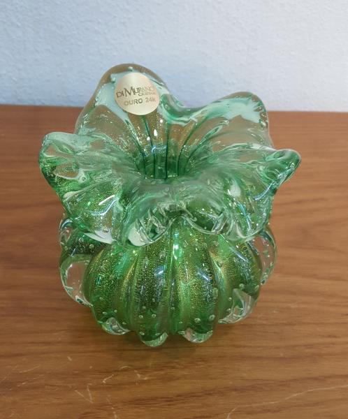 VASO P 81 VERDE ESM C/ OURO