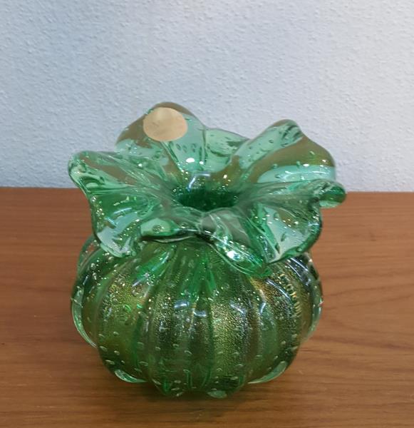 VASO G 81 VERDE ESM C/ OURO