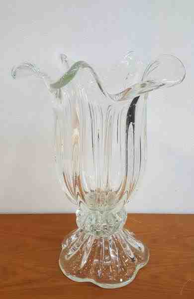 VASO COM BASE CRISTAL