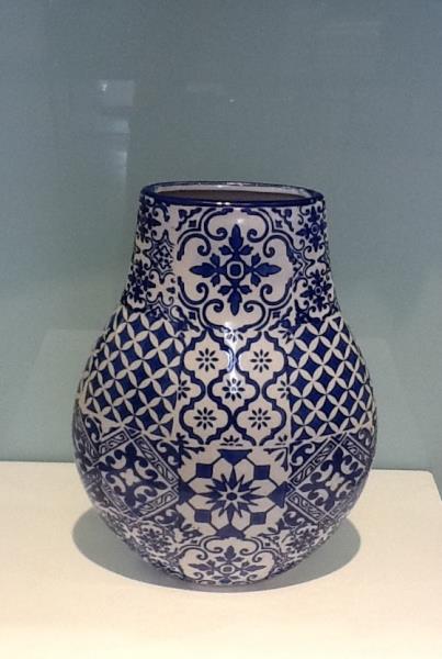 VASO TILE AZUL BOJUDO