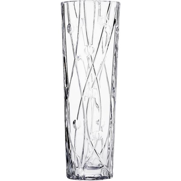 VASO DE VIDRO SLIM LABYRINTH 30,5 CM